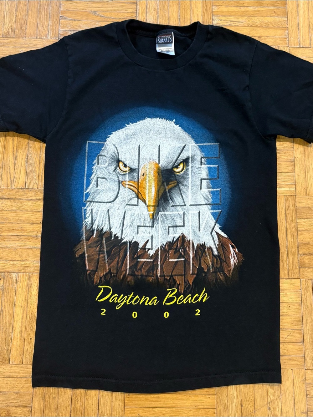 Vintage 2002 Daytona Beach Bike Week Graphic Shirt